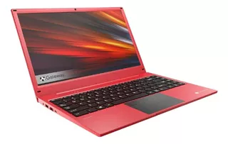 Laptop Gateway Ultra Slim GWNR51416 roja 14.1", AMD Ryzen 5 3500U 8GB de RAM 256GB SSD, AMD Radeon RX Vega 8 1920x1080px Windows 11 Home