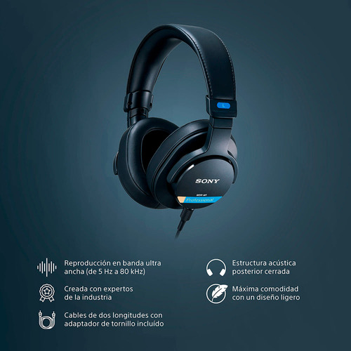 Auriculares Profesionales Para Estudio Sony Mdr-m1