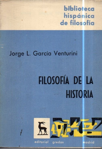 Filosofia De La Historia Jorge Garcia Venturini 