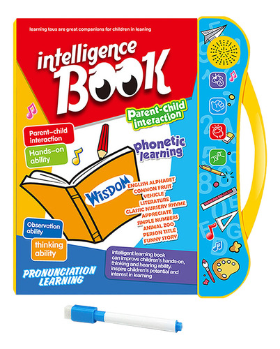 Juguete Interactivo K Sound Book Para Niños Con Inglés 1863