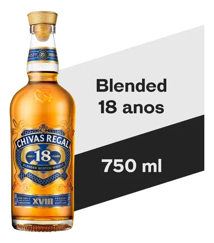 Whisky Chivas Regal 18 Anos Escocês 750 Ml | MercadoLivre