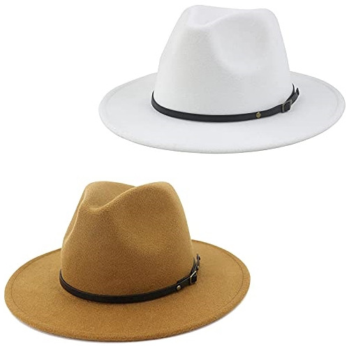 Gorros Sombreros Y Boinas Clásicos De Lana Beige Talla Única