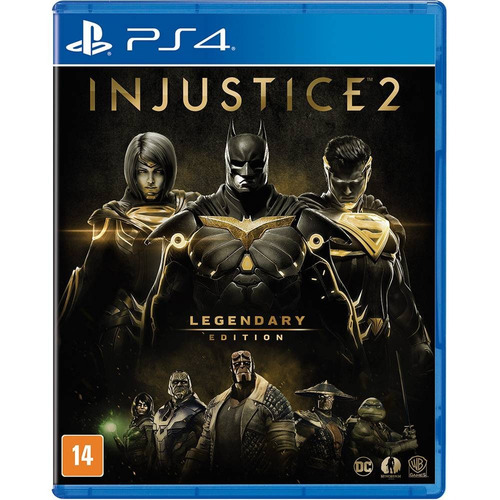 Injustice 2 Legendary Edition Ps4 Novo Lacrado Mídia Física