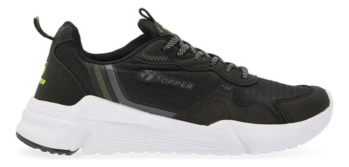 Zapatillas Topper Unisex Rodas Negras