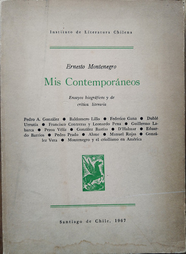 Mis Contemporáneos - Ernesto Montenegro