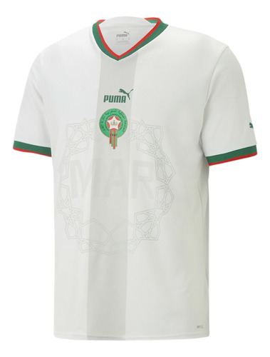 Jersey Original Puma De La Selección De Marruecos Marroquí