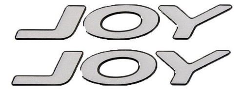 Adesivo Emblema Joy Celta Classic Corsa Resinado Par Clr014 Cor padrão