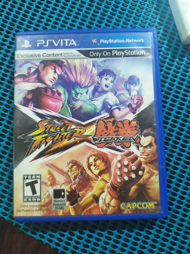 Street Fighter X Tekken Playstation Vita, Físico, Usado