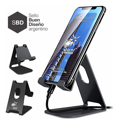 Soporte Apoyo Celular Bam B4 Escritorio Home Office Premium