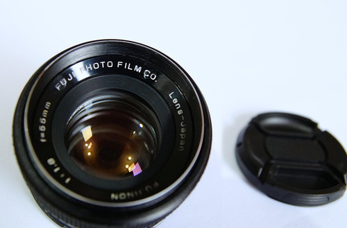 Lente Fujinon 55mm 1.8 .rosca M42 Perfeita