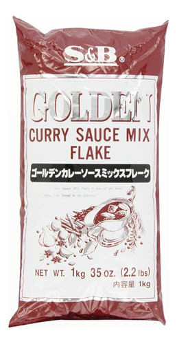 Pasta De Curry Mix Flake, S&b 1 Kg