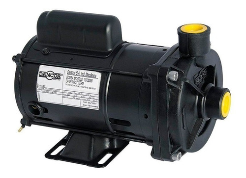 Bomba centrífuga monofásica Dancor Pratika CP-4C 1/2 cv cor preto 60Hz 110V-127V