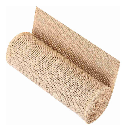 Corredor De Mesa De Juta De 15 Cm* 2 M Nature Hessian Burlap