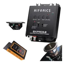 Comprar Hifonics Bxipro3.0 Procesador De Graves Digital + Procesador De Señal De Fuente De 4 Bandas Hfeq, Filtro Subsónico Pfm, Ecualización De Graves Paramétrica Con Soporte De Teléfono Magnético De Gravedad