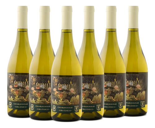 Vino Animal Chardonnay Organico 750ml. Caja 6 Botellas