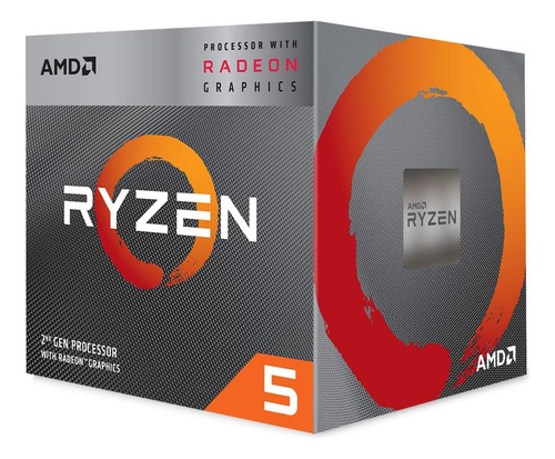 Amd Ryzen 5 3400g 4-core, 8-thread Unlocked Desktop Proce...