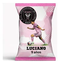 Comprar 35 Bolsitas Golosineras Chipbag Personalizadas - Inter Miami