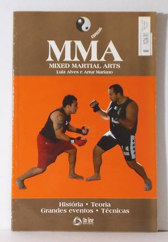 Livro Mma - Mixed Martial Arts - Coleção Artes Marciais