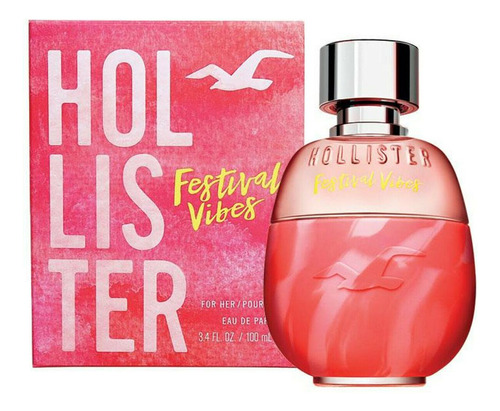 Perfume Hollister Festival Vibes Edp 100 Ml Para Mujer