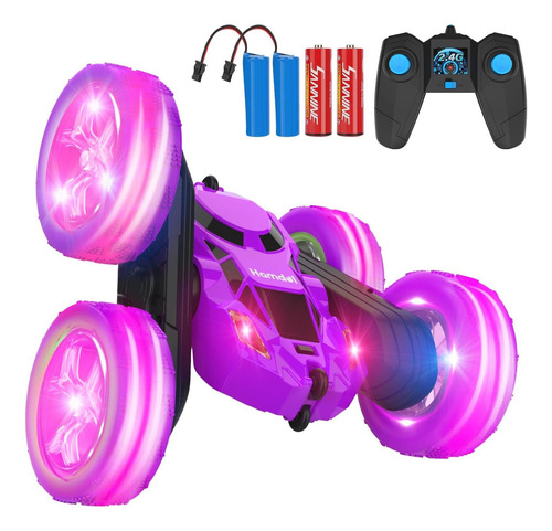 Hamdol Coche De Control Remoto Para Niños Stunt Rc Cars Con