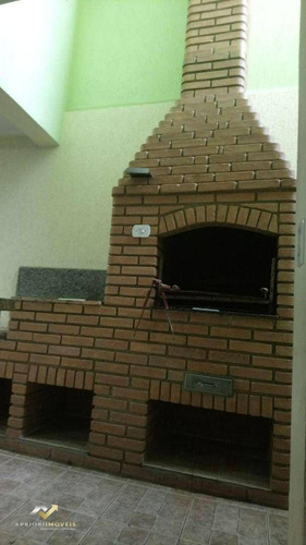 Imagem 3 de 19 de Sobrado Com 3 Dormitórios À Venda, 231 M² Por R$ 700.000 - Jardim Las Vegas - Santo André/sp - So1154