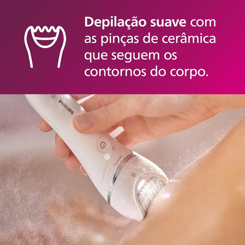 Depilador Philips Epilator Series 8000 Bre712/00 Bivolt