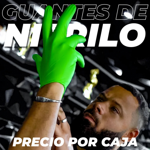 Guantes Profesionales De Nitrilo Level3 Libre De Latex 100pz