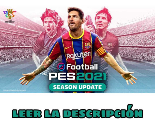 Imagen 1 de 10 de Pes 2021 Ps3 , Lean Descripción Antes De Ofertar...