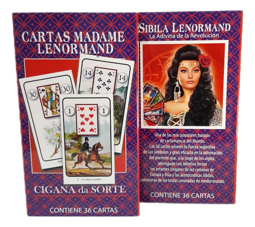 Tarot Madame Lenormand Cigana Da Sorte