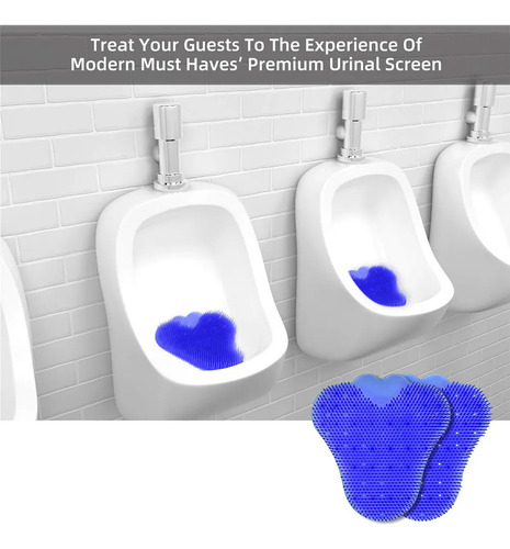 10pzs Tapete Aromatizante Mingitorio Urinal Antisalpicaduras