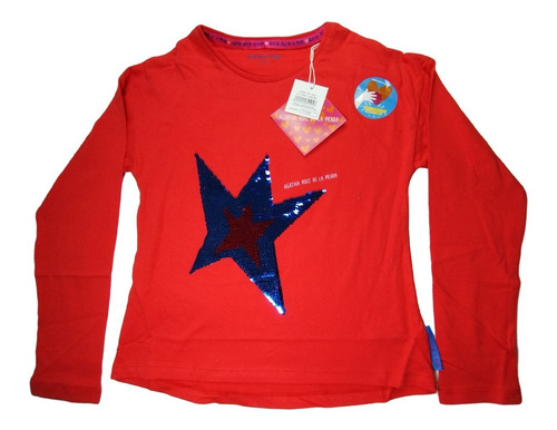 Polera Agatha Ruiz De La Prada Roja Niña Talla 8