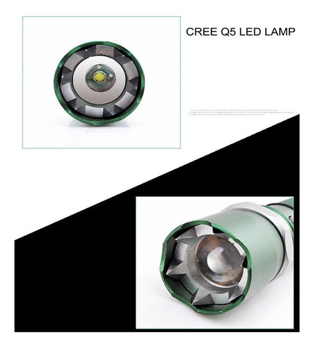 Y Linterna Aaa De Defensa Personal, Linterna Led, Lámpara .