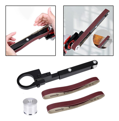 Adaptador De Lijadora De Banda Para Amoladora, Accesorio De