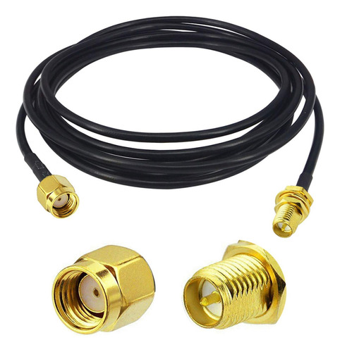 Cable Extensor Pigtail Sma Rg174 Coaxial 10 Metros [ Max ]