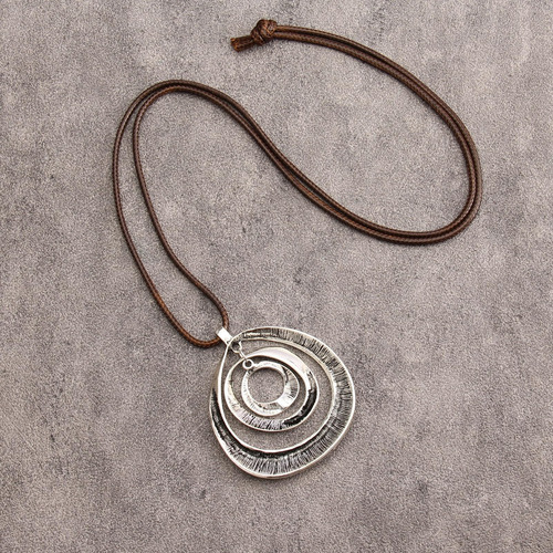 Collares Largos Bohemios De Madera Para Mujer Hechos A Mano