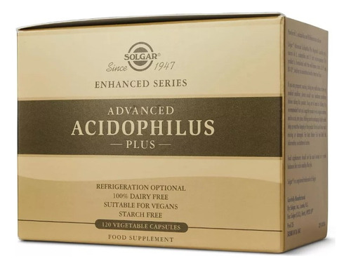 Solgar Advanced Acidophilus Plu - Unidad a $1424