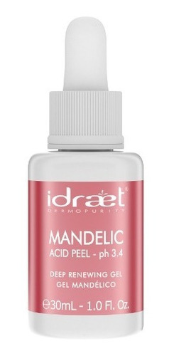 Ácido Mandelíco Ph 3.4 Idraet Mandelic Acid Peel 30ml 