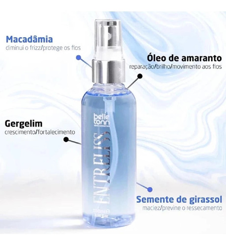 Kit Efeito Liso Belissè C/ Fluído + Entreliss - Belletonn