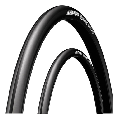 Par De Pneus Bike Michelin Dynamic Sport 700x28c - Kevlar Cor Preto