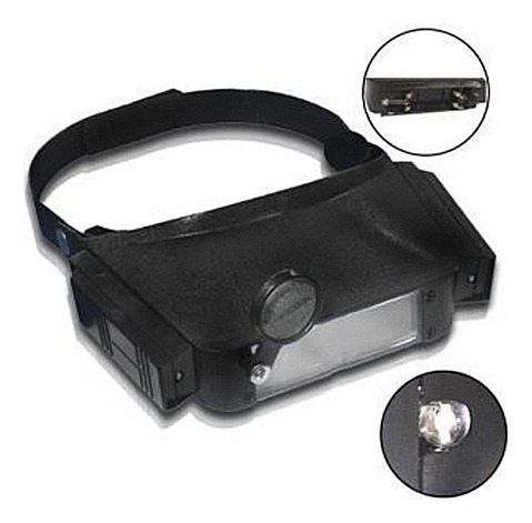 Lupa Tipo Diadema Miyako Usa Lux-519 Doble Lente Magnificado