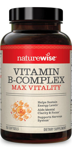 Complejo De Vitamina B Naturewise 150 Softgel