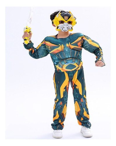 Fwefww Disfraz De Cosplay Transformers Bumblebee Halloween N