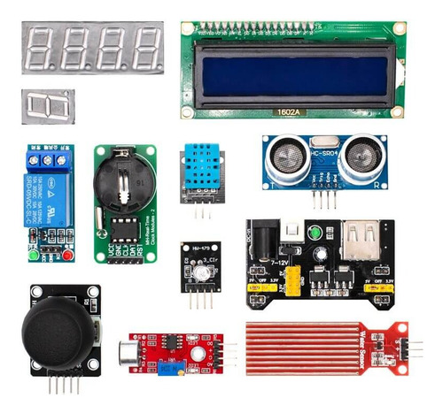 Kit Intermedio Mecatronica 20 Prácticas Unit Starter Kit Diy