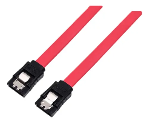 Cable Sata 3 6gbps 50cm Datos Grabadora Disco Traba Metalica