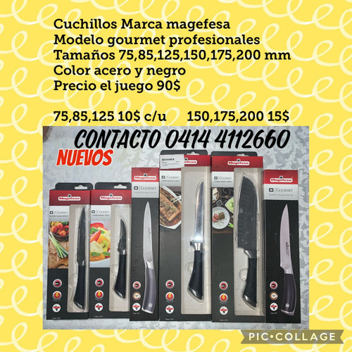 Cuchillos Magefesa Nuevos