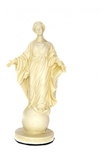 Imagem 5 de 6 de Imagem Escultura Nossa Senhora Do Sorriso 15cm