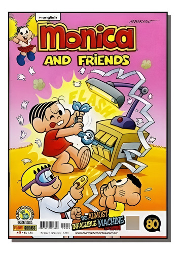 Gibis Em Inglês Mônica And Friends, Kit Com 05 Gibis Novos E Sem Repetir