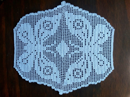 Carpeta De Mariposas Tejida A Mano Crochet