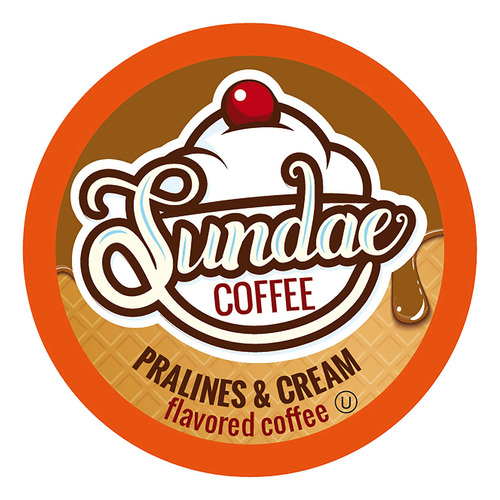 Sundae Cpsulas De Caf Con Sabor A Helado, Compatibles Con 2