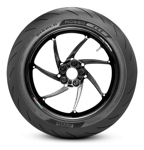 Pneu Moto Pirelli 190/55r17 75w Diablo Rosso Iii Tl (t)